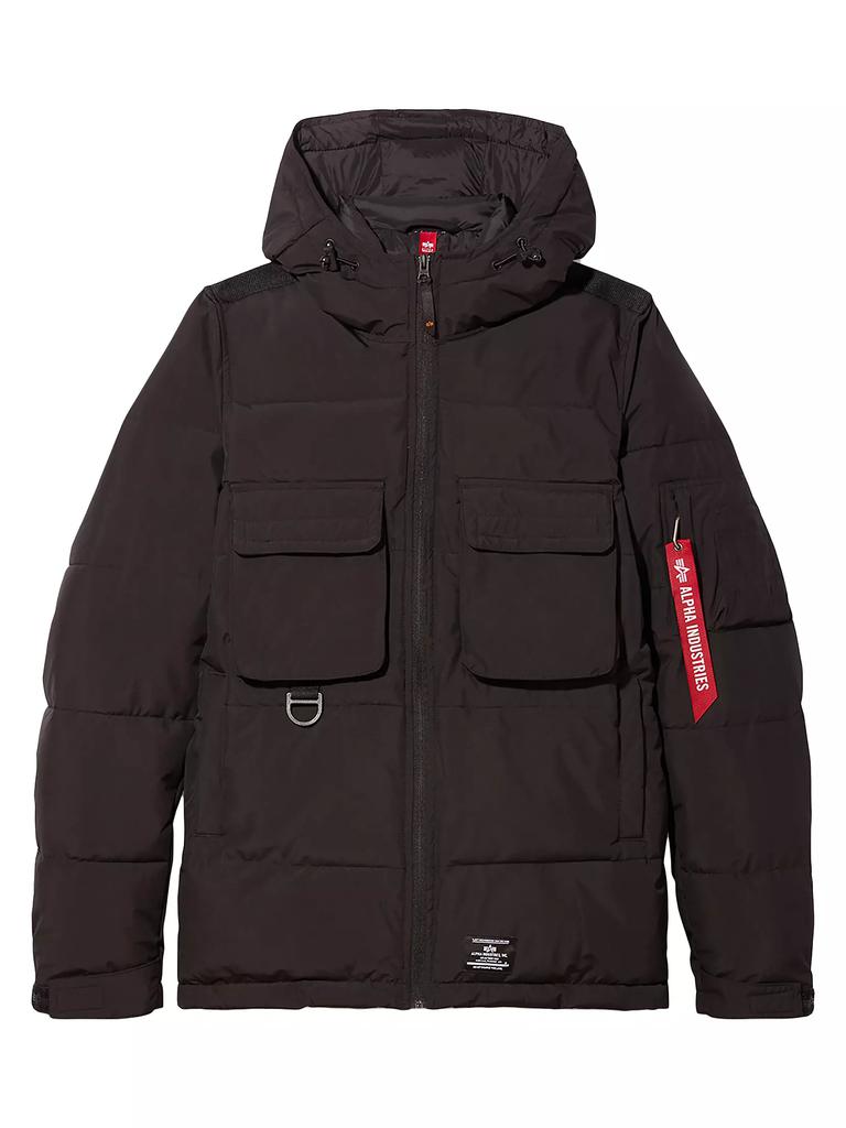 Alpha Industries Hooded Puffer Jacket