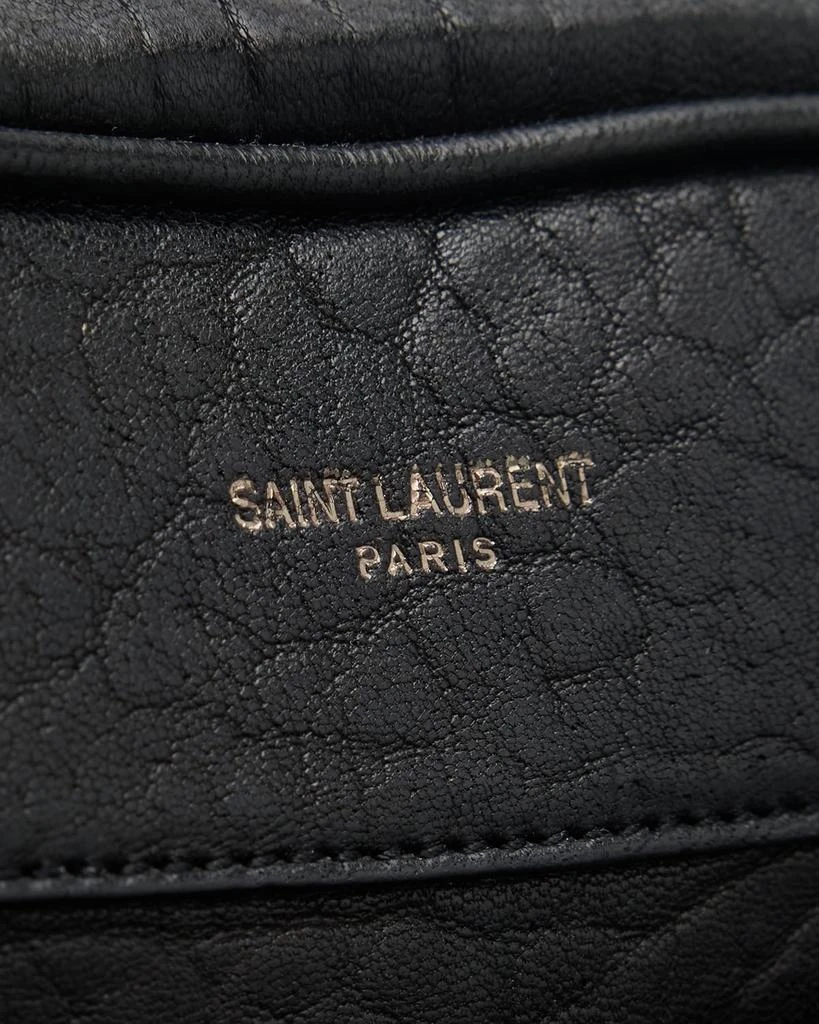 Yves Saint Laurent Men's New City Grained Leather Camera Bag 7