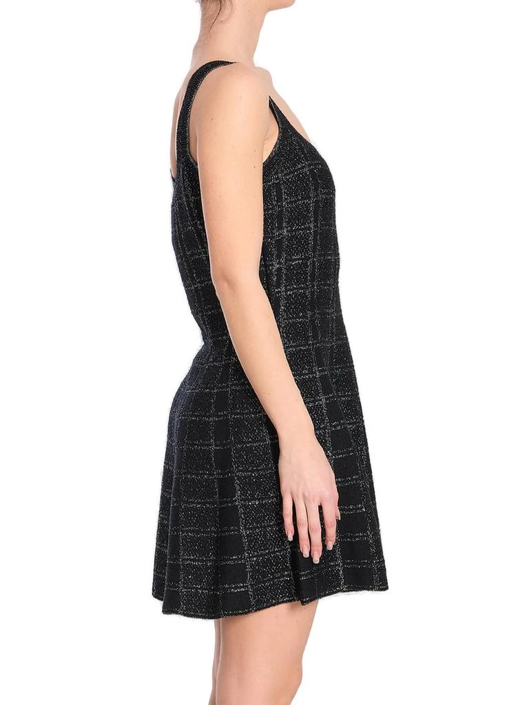 Gucci Gucci Lamé Check Jacquard Dress 3