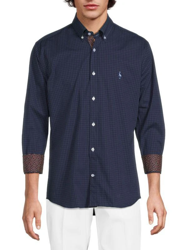 TailorByrd Gingham Checked Shirt 1