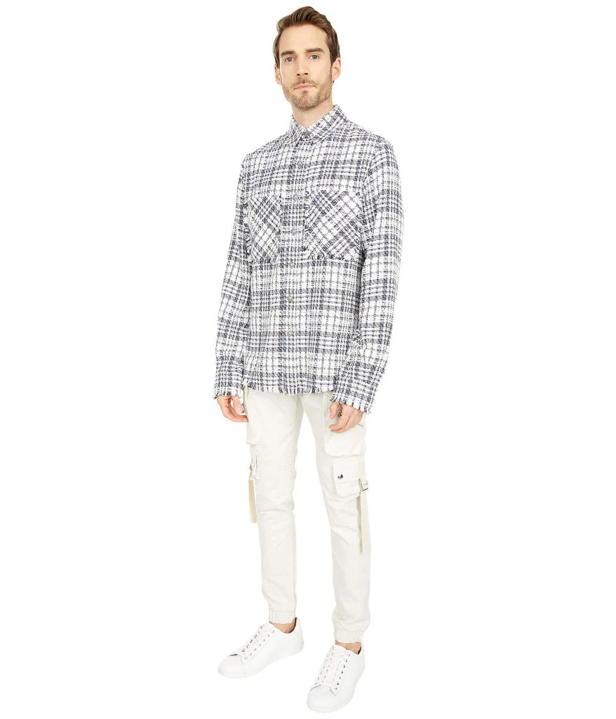 Faith Connexion Tweed Fitted Overshirt 4