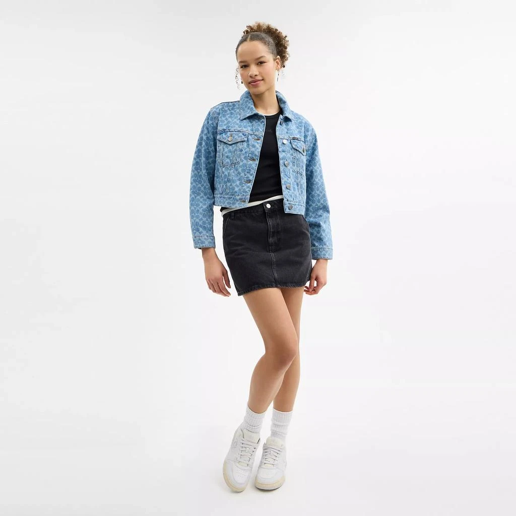 Coach Signature Denim Jacket 2