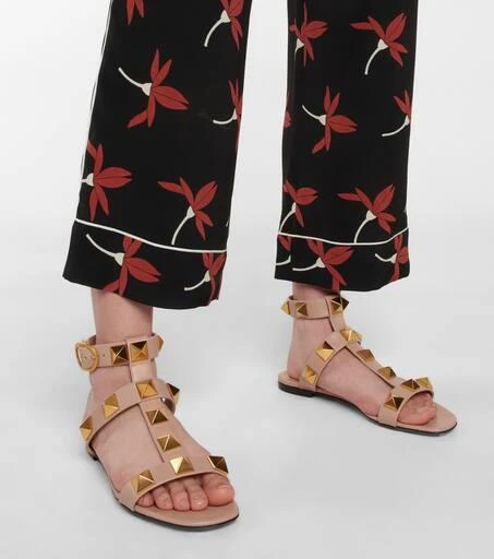 Valentino Roman Stud leather sandals 4