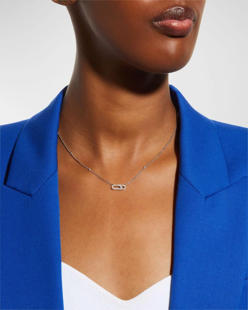 Messika MOVE UNO PAVE DIAMOND NECKLACE 2