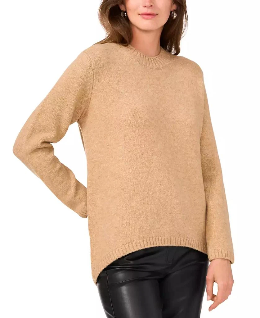 Vince Camuto Women's Mock-Neck High-Low Sweater 1