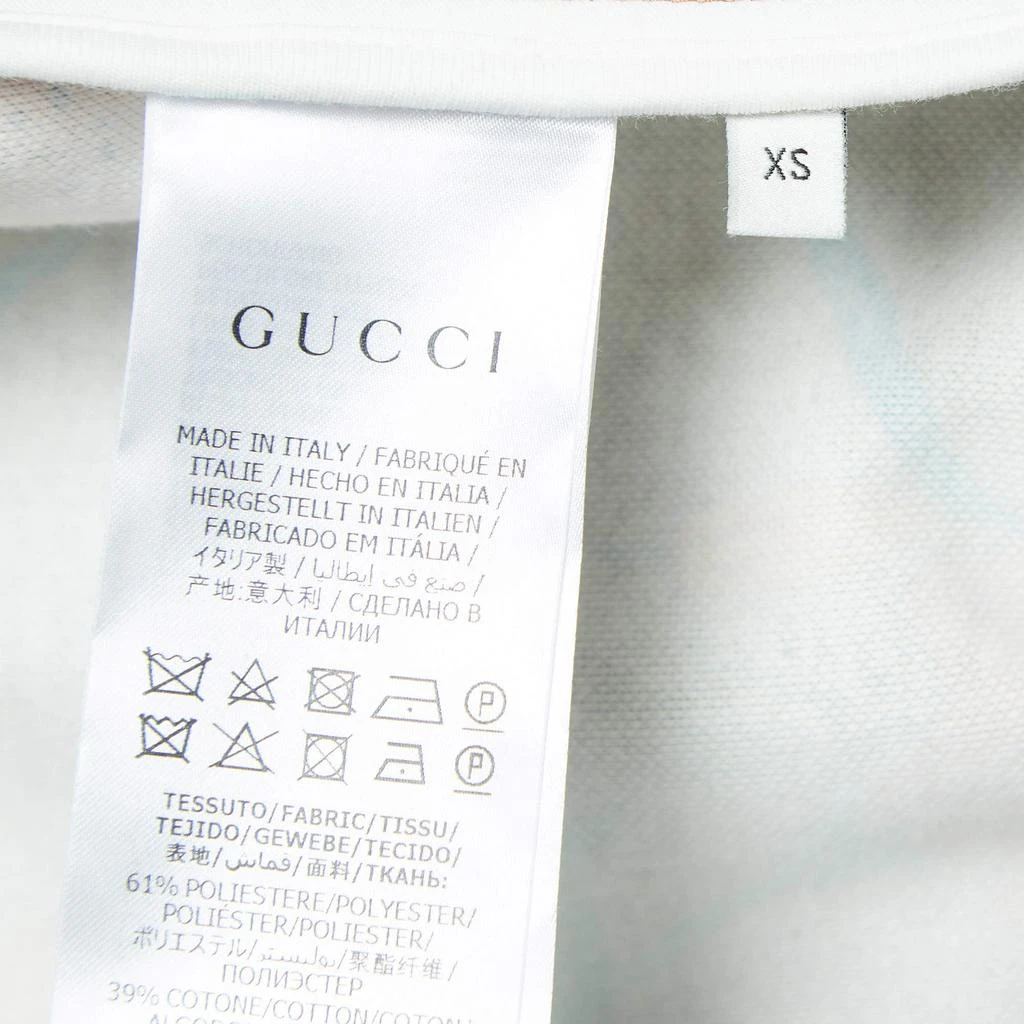 Gucci Gucci Green GG Supreme floral Print Knit Zipper Track Jacket XS 6