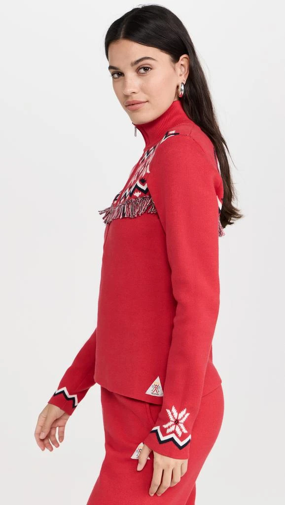 The Upside Keystone Blanche Half Zip Sweatshirt 3
