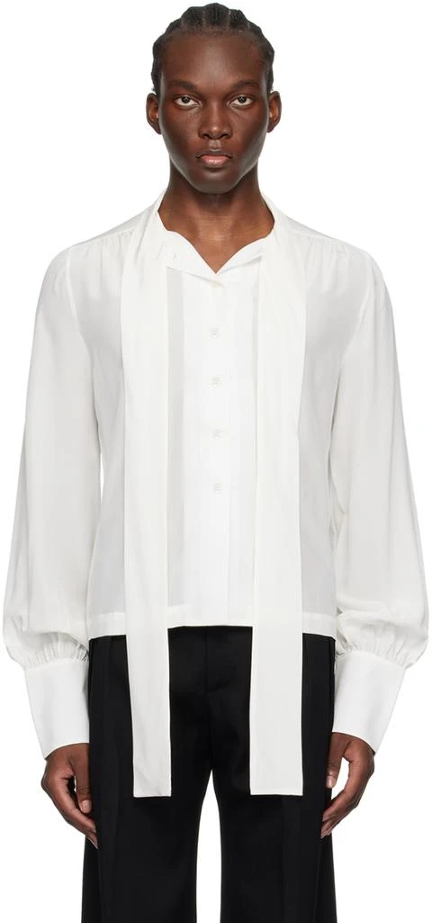 Enfants Riches Déprimés Off-White Pussy Bow Shirt 1