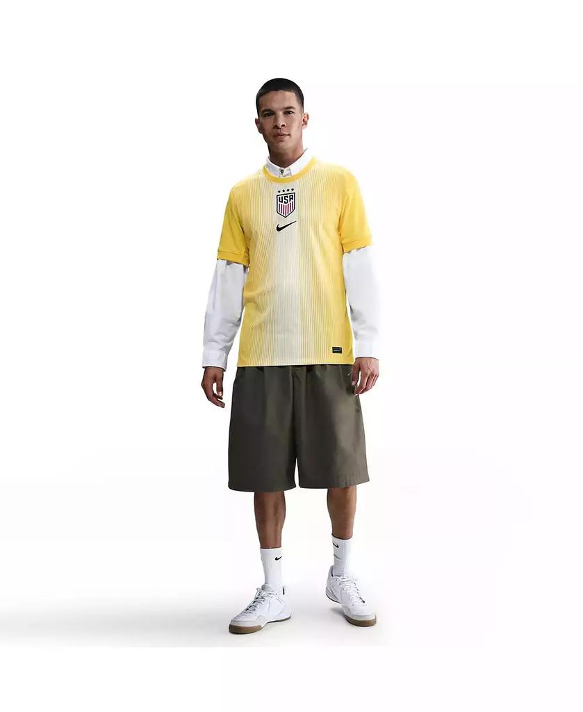 NIKE Men's Yellow USWNT 2025 Goalkeeper Stadium Jersey