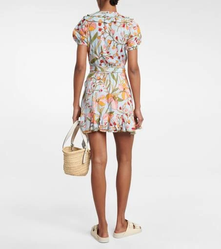 Poupette St Barth Floral minidress 3