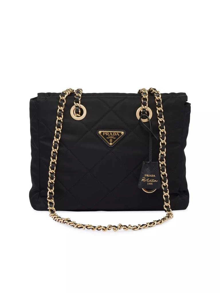 Prada Re-Edition 1995 Chaine Medium Re-Nylon Tote Bag 1