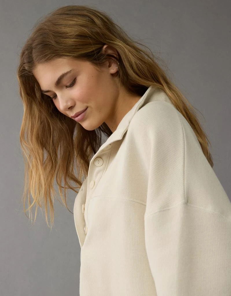 AE AE Big Hug Henley Sweatshirt 6