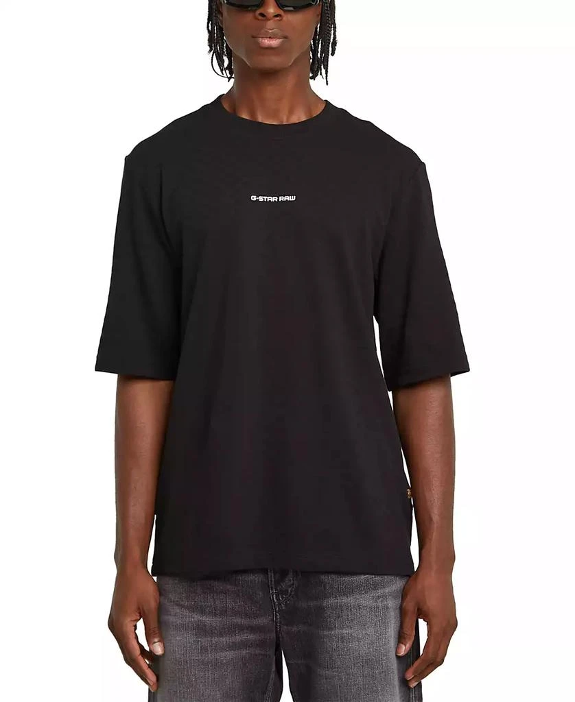 G-Star Men's Checquard Tweeter Lightweight Sweater T-Shirt 1