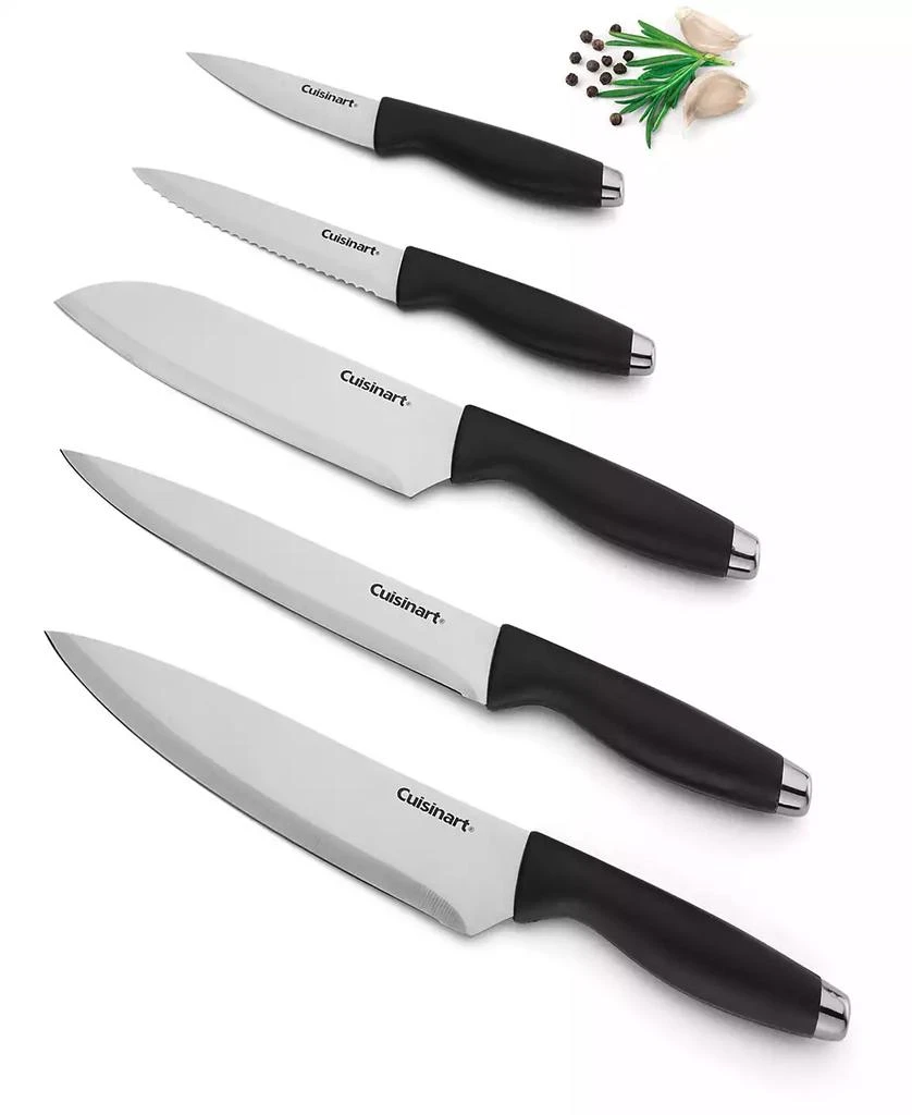 Cuisinart 10-Piece Cutlery Set with Stainless Steel End Caps 2