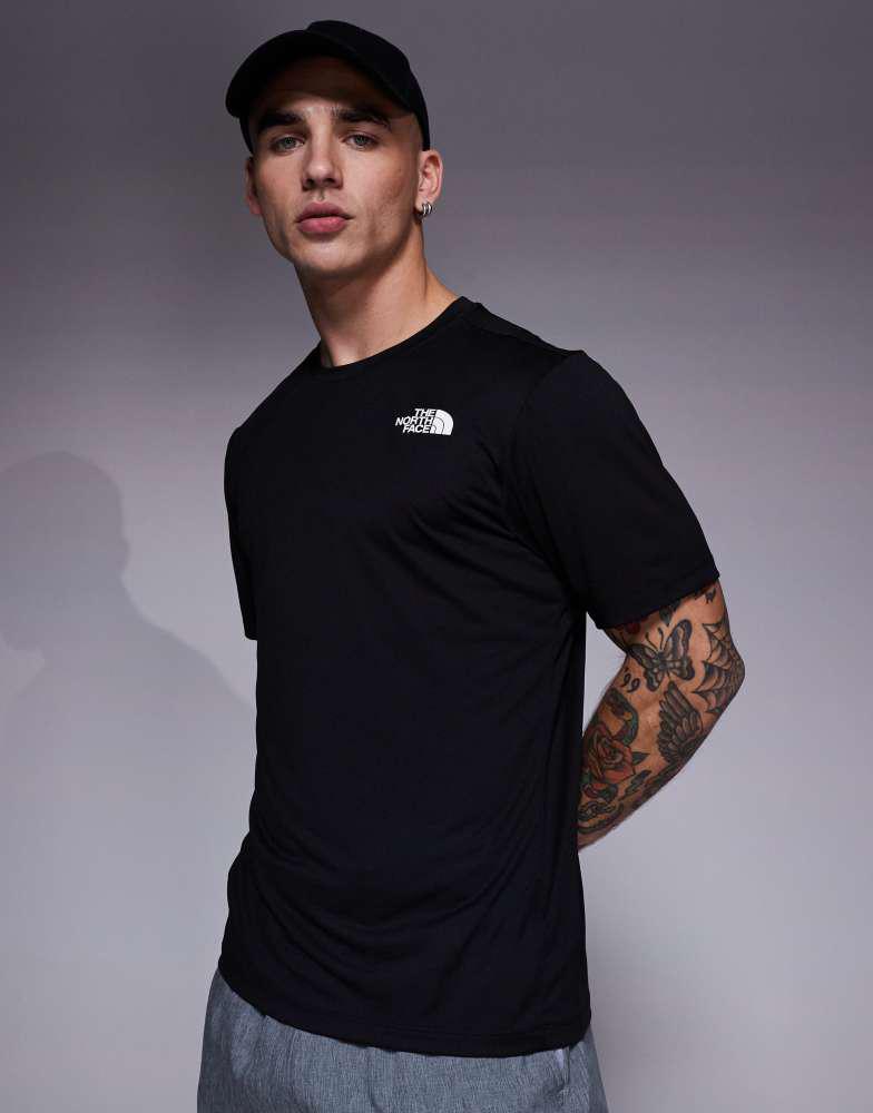 The North Face The North Face Training 24/7 Box NSE backprint t-shirt in black