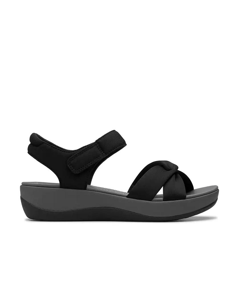 Clarks Women's Arla Daisy Slip On Flat Sandals