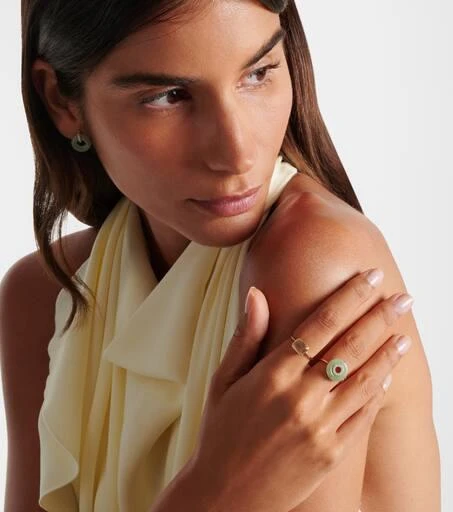 MATEO 14kt gold ring with amethyst 2