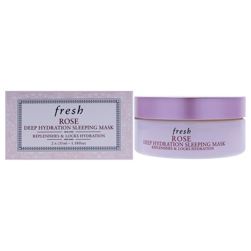 Fresh Rose Deep Hydration Sleeping Mask by  for Women - 2.36 oz Mask