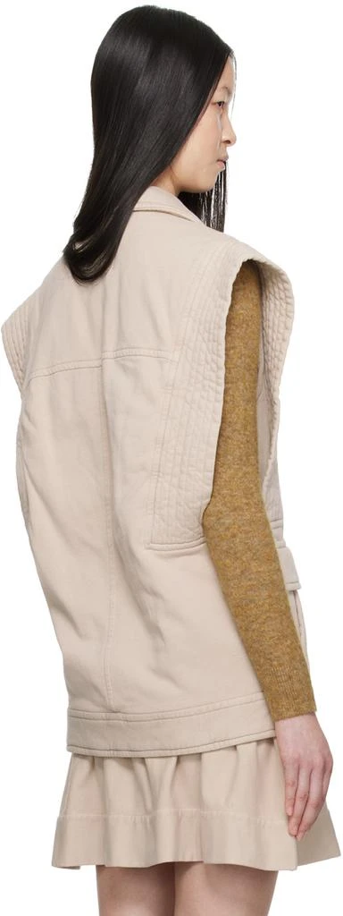Isabel Marant Beige Naelle Vest 3