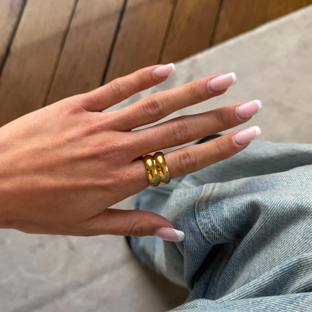 Too Romantic Jewelry Bague Double 10