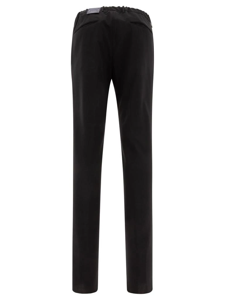 Incotex Ivory Incotex Elastic Waist Pants 2