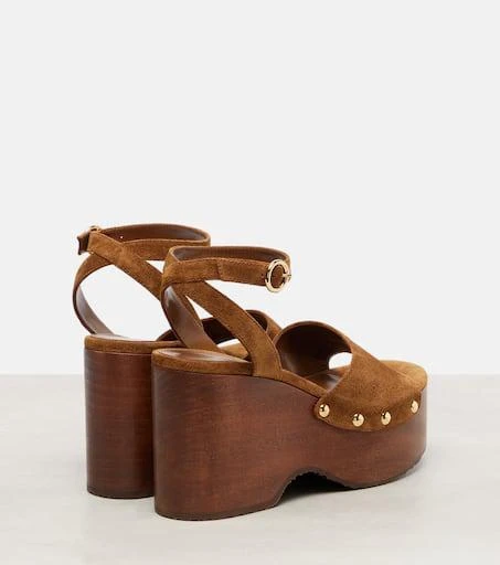 Gianvito Rossi Suede platform sandals 2