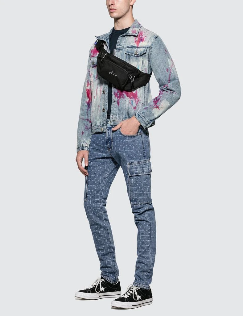 GEO Painters Canvas Denim Jacket 4