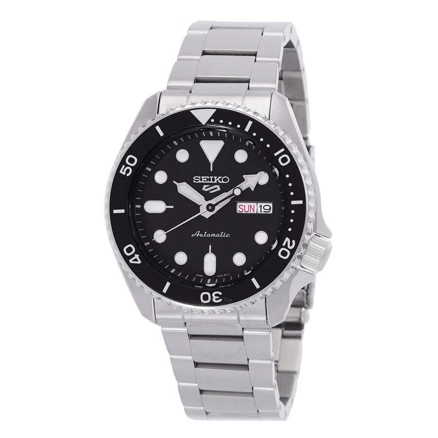 Seiko Open Box - Seiko 5 Sports Automatic Black Dial Men's Watch SRPD55K1 1