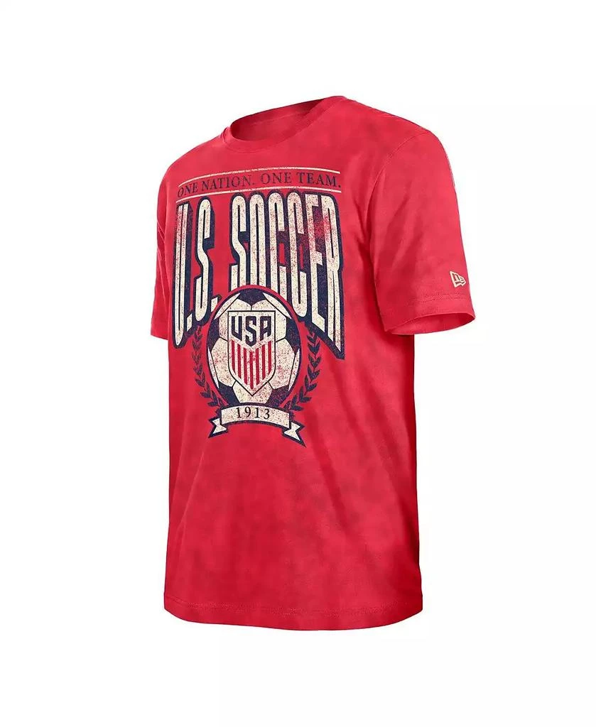 5th & Ocean Men's Red USMNT Throwback Boxy T-Shirt 3