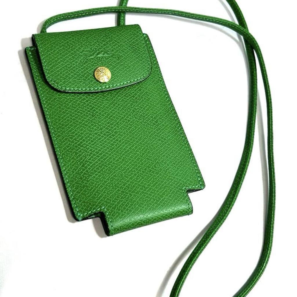 Longchamp gold Leather Shoulder Bag (Pre-Owned)