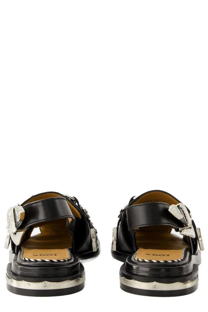 Toga Pulla Toga Pulla Buckled Slingback Sandals 3
