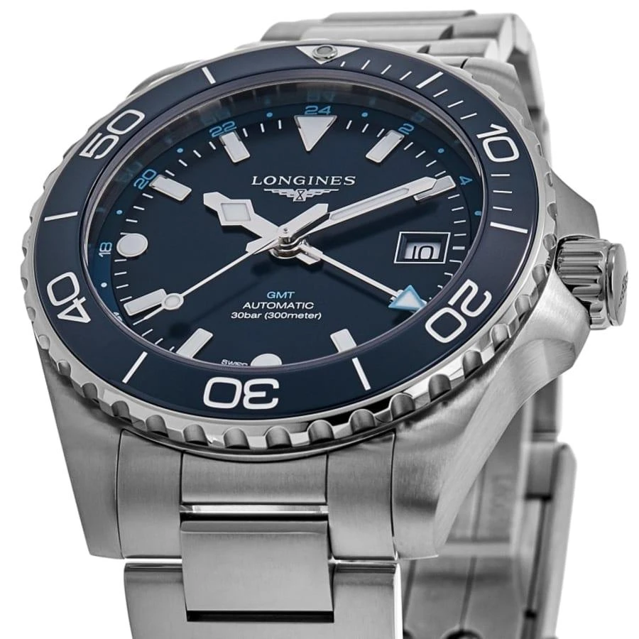 Longines HydroConquest GMT Automatic Blue Dial Steel Men's Watch 2