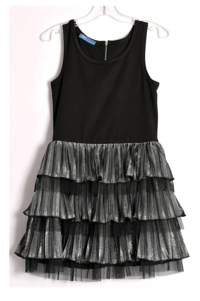 Hannah Banana Girls Tiered Party Dress