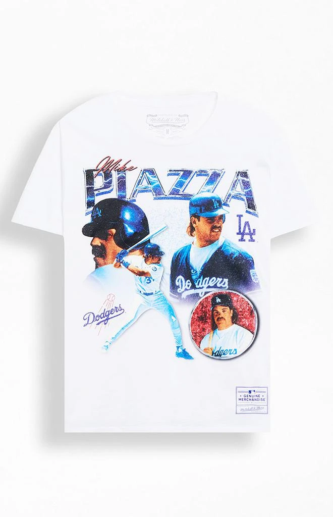 Mitchell & Ness LA Dodgers Mike Piazza T-Shirt 1