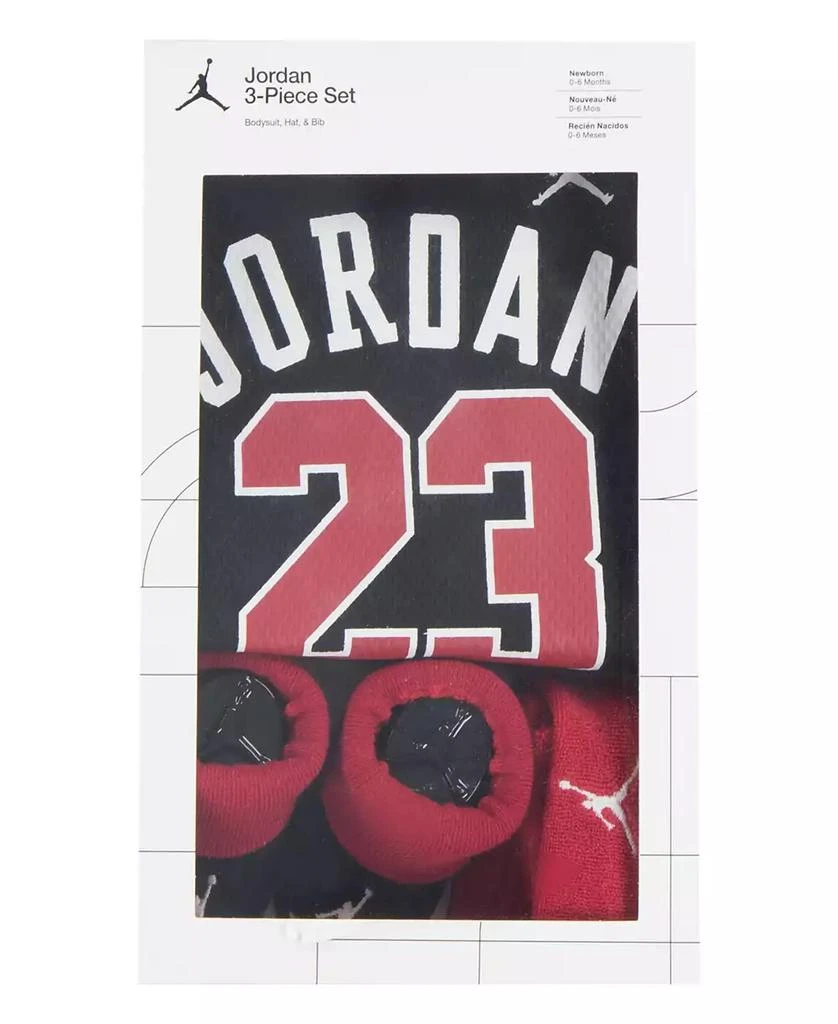 Jordan Baby Boys and Baby Girls Mesh Jersey Gift Box, 3 Piece Set 4
