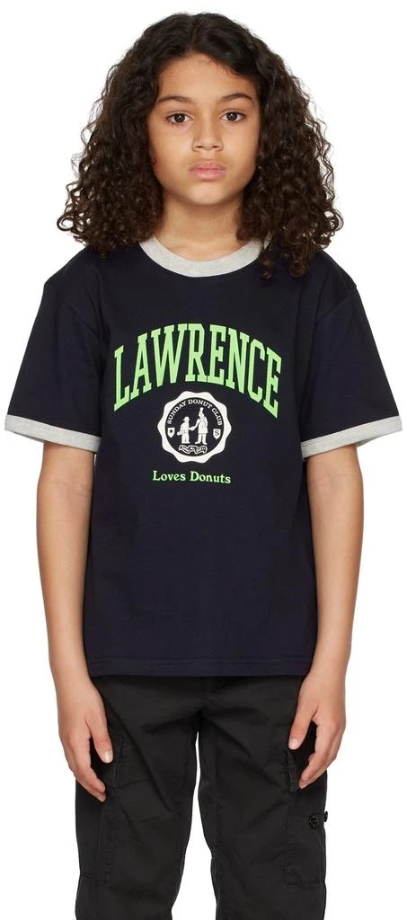SUNDAY DONUT CLUB® Kids Navy Lawrence T-Shirt 2