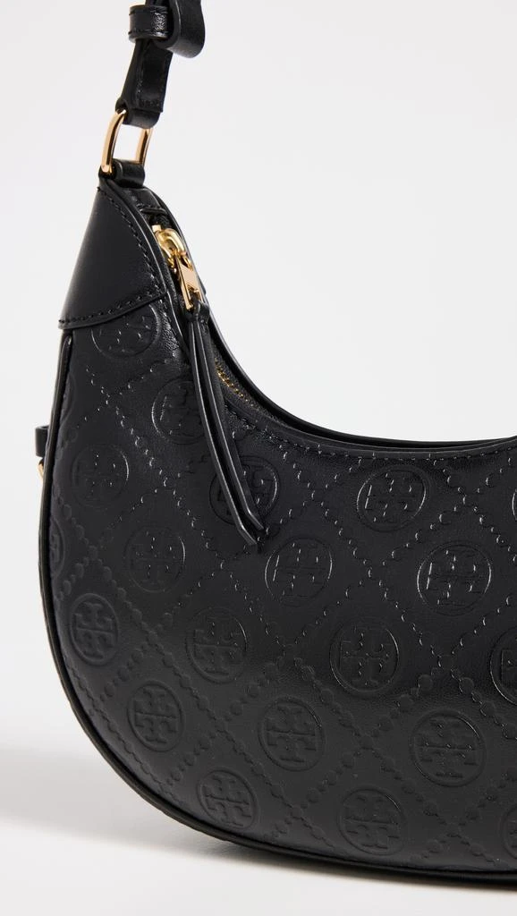 Tory Burch T Monogram Debossed Crescent Bag 4