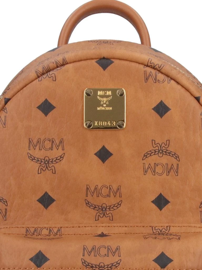 MCM MCM Monogram Printed Zipped Backpack 5