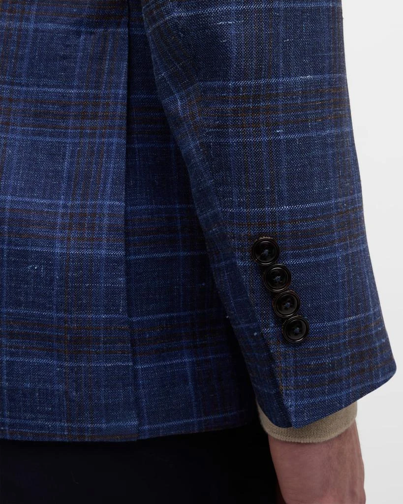 Peter Millar Men's Lowell Plaid Two-Button Sport Coat 8