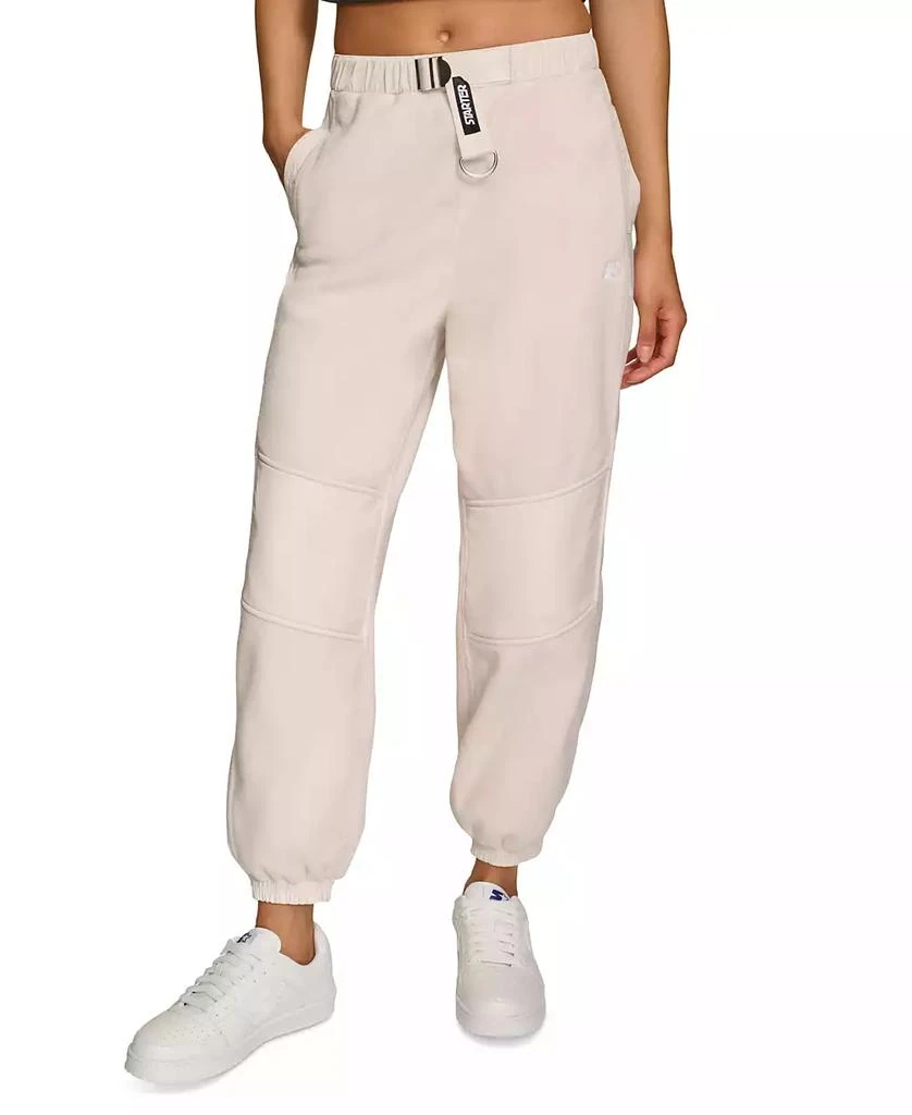 Starter Women's Belted Brushed FleeceJoggers 1