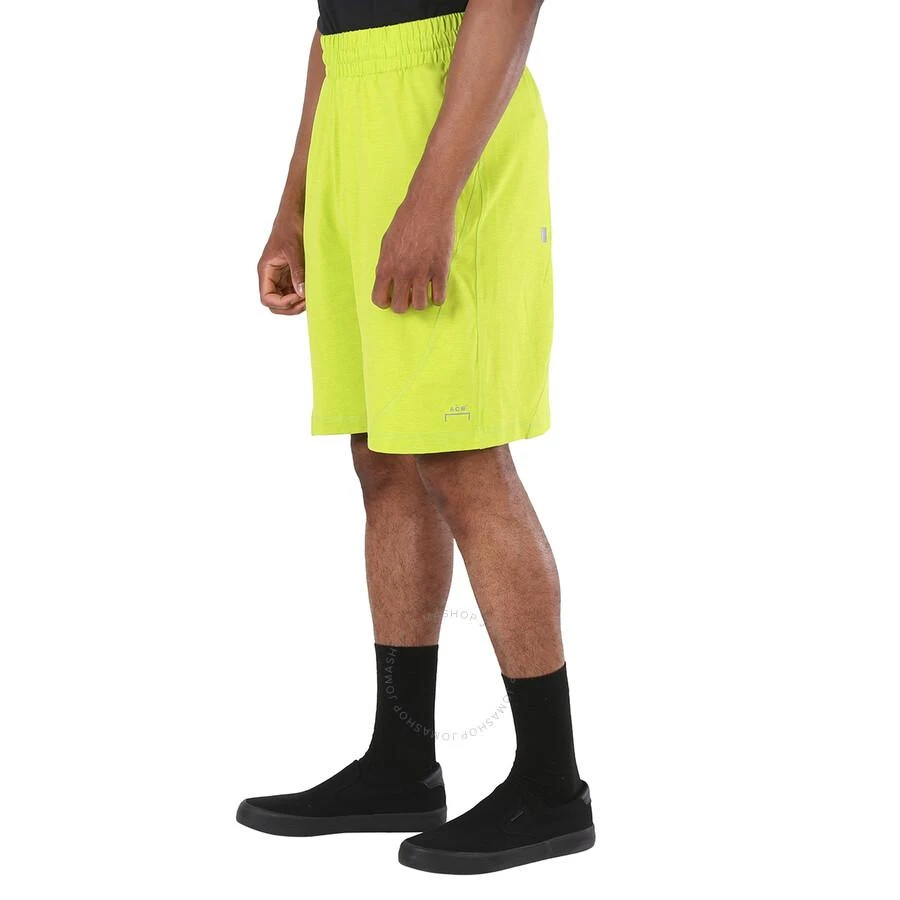 A Cold Wall Men's Bright Green Body Map Track Shorts 3