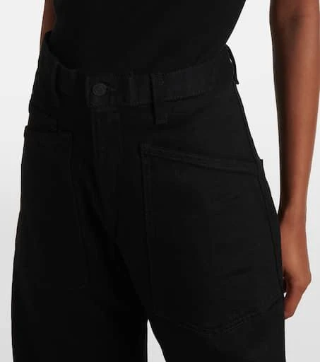 Nili Lotan Shon high-rise barrel-leg jeans 4