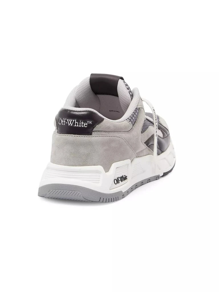 Off-White Kick Off Leather Low-Top Sneakers 3