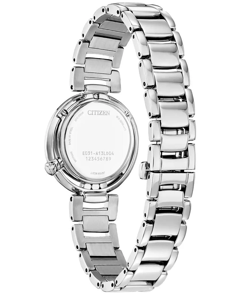 Citizen Eco-Drive Women's Arcly Diamond (1/10 ct. t.w.) Stainless Steel Bracelet Watch 30mm 4