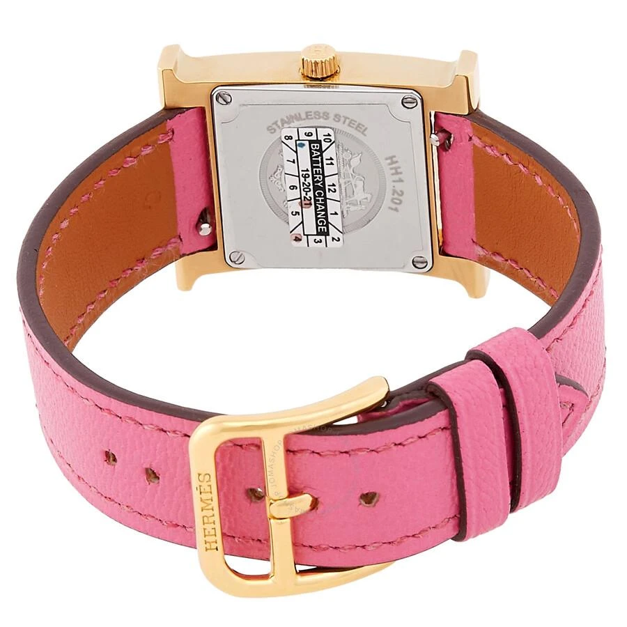 Hermes Heure H Quartz White Dial Ladies Watch HH1.201.131CPE5 3