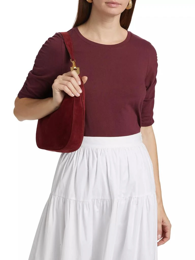 Rag & Bone Juliet Shirred Short-Sleeve T-Shirt 3