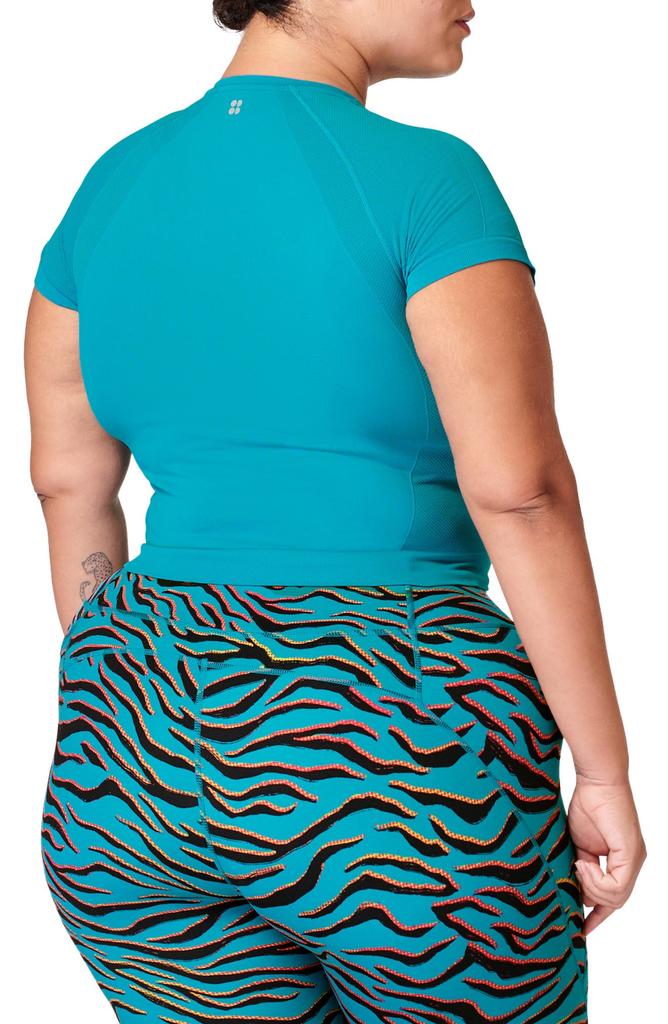 SWEATY BETTY Athlete Seamless Crop T-Shirt