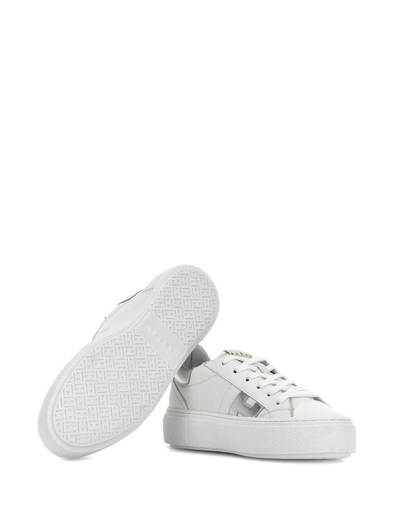 hogan Low-Top Sneakers With Silver Accents 4