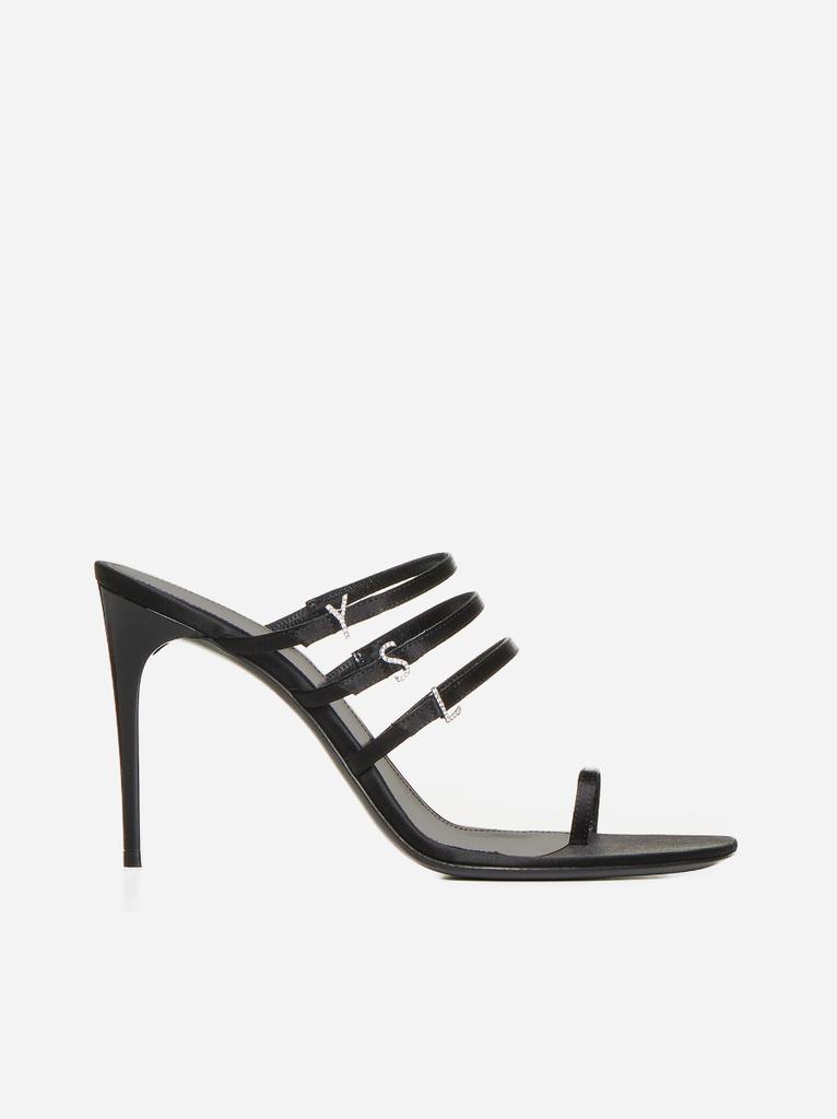 Yves Saint Laurent Free Luz satin sandals