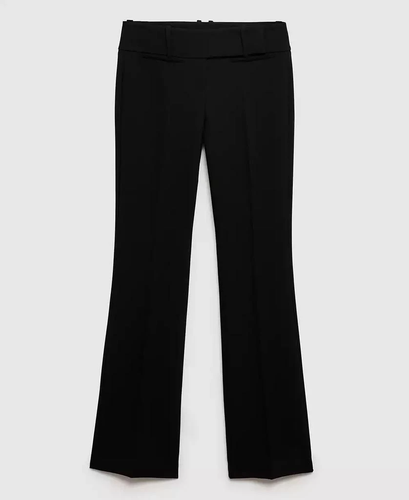 Mango Women's Satin Pleated Pants 2